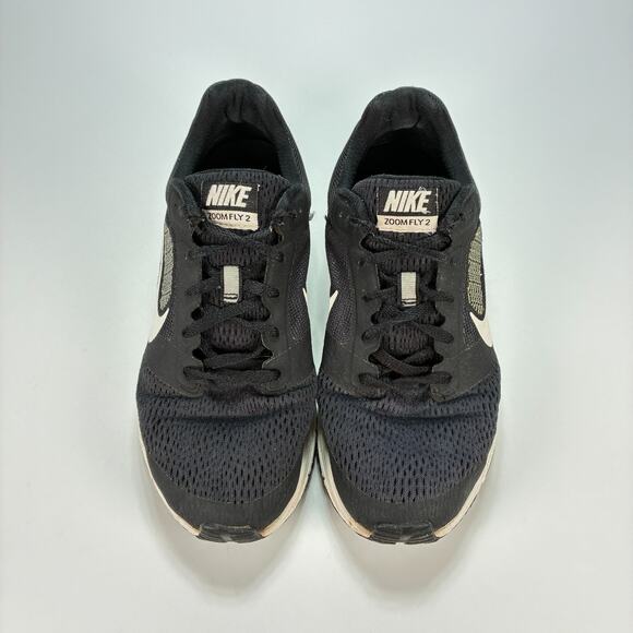Nike Air Zoom Fly 2 Black Lightweight Running Shoes 707607-001 Women's Size 9.5 - Picture 3 of 11